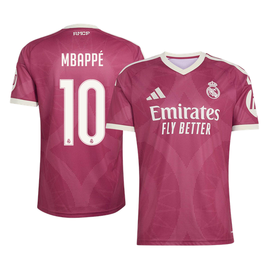 MBAPPÉ #10 Real Madrid Third Maillot 2026/27 Rouge