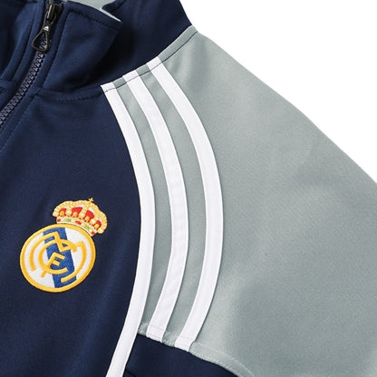Real Madrid Voetbaljack Kit 2025/26 Marineblauw