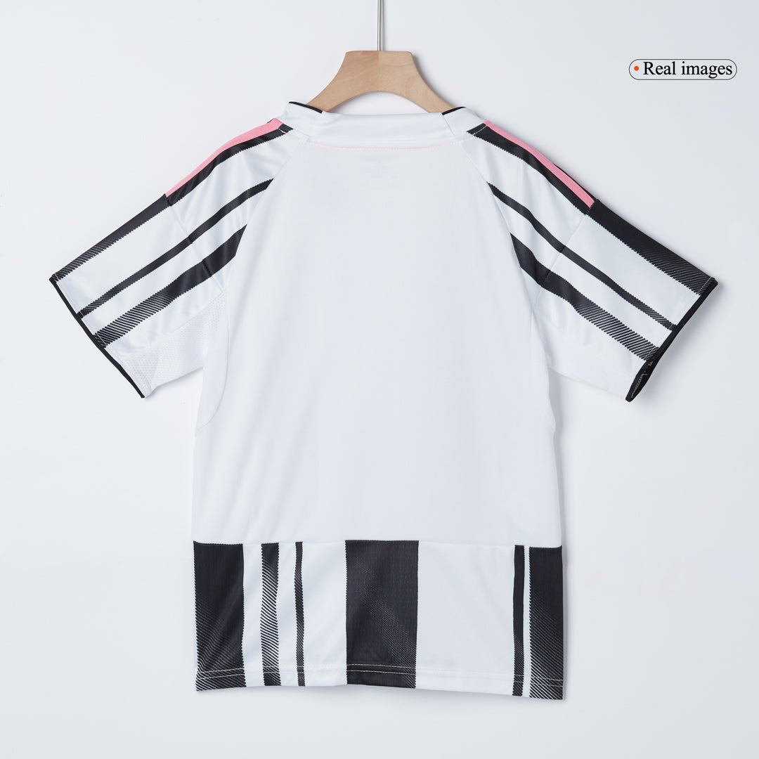 Juventus Thuis Tenue Kit 2025/26 Kind Zwart&Wit