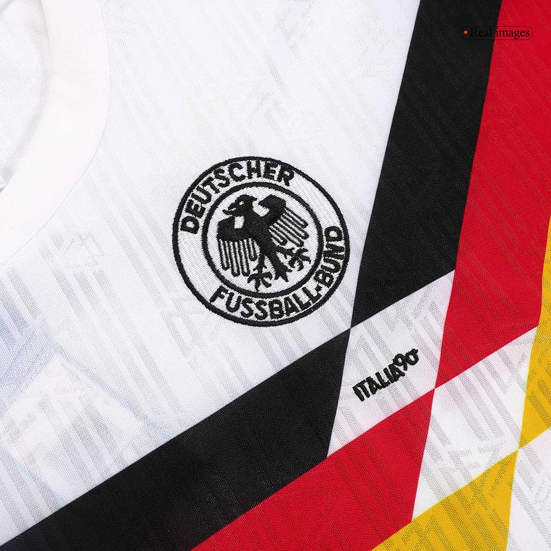 Retro Duitsland Thuisshirt 1990