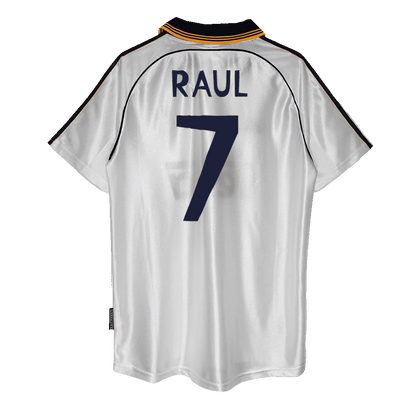 RAUL #7 Retro Real Madrid Domicile Maillot 99/00
