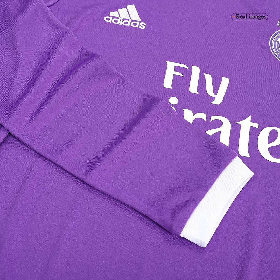 MODRIĆ #19 Retro Real Madrid Extérieur Maillot Manches Longues 2016/17