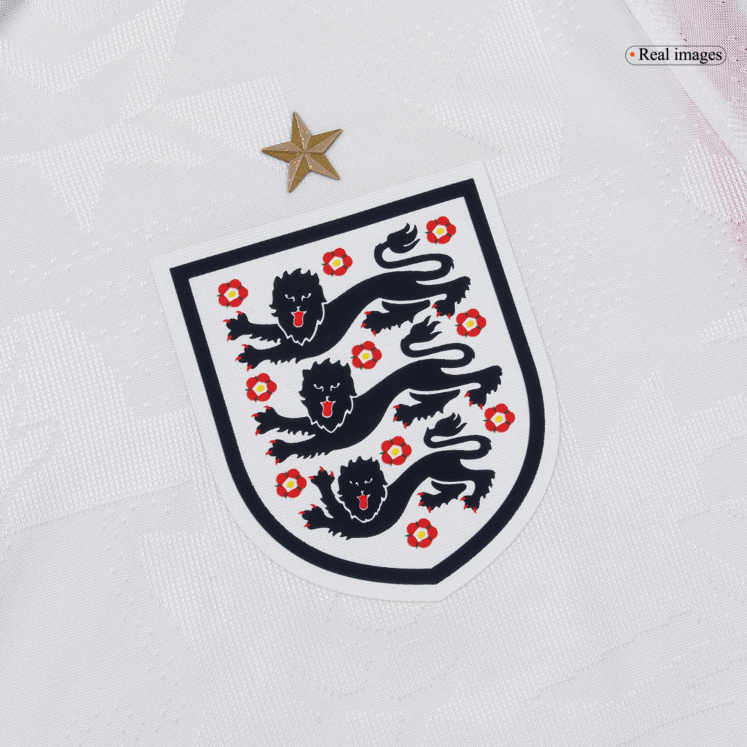 Engeland Thuisshirt Wereldkampioenschap 2026 Wit Speler Grote Maat