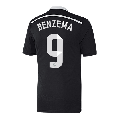 BENZEMA #9 Retro Real Madrid Third Maillot 2014/15