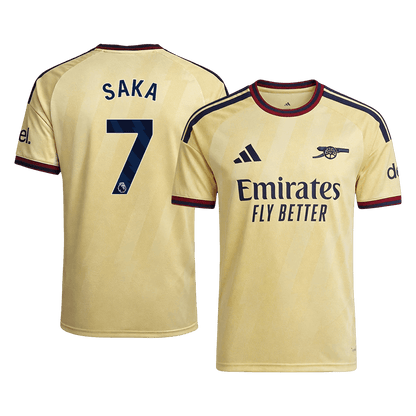 SAKA #7 Arsenal Third Maillot 2026/27 Jaune Joueur