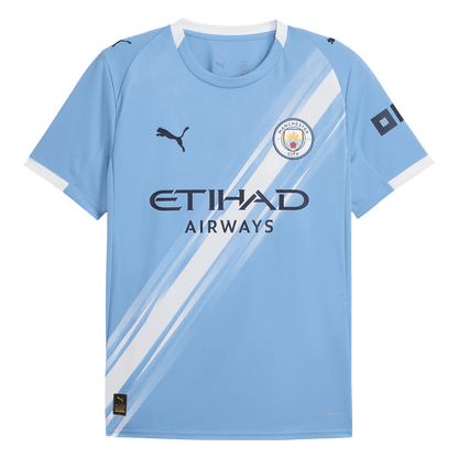 DE BRUYNE #17 Manchester City Thuis Shirt 2025/26