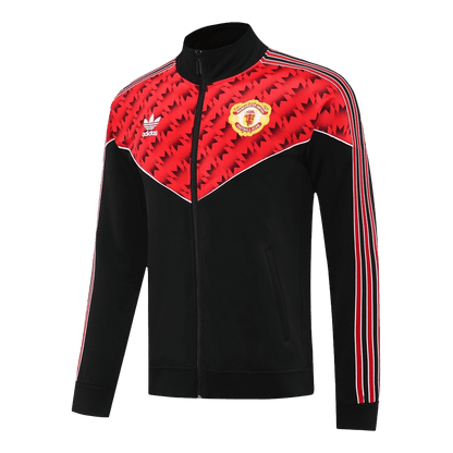 Manchester United Voetbaljack 2025/26 Rood & Zwart