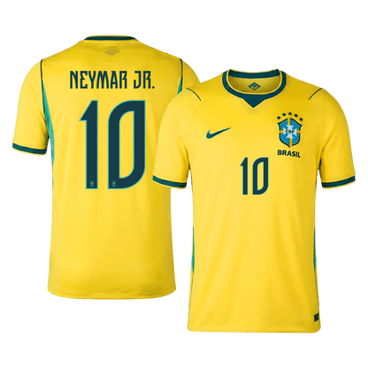 NEYMAR JR. #10 Brésil Domicile Maillot - Coupe du Monde 2026 Jaune