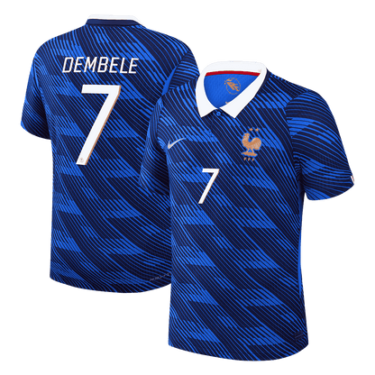 DEMBELE #7 Domicile Maillot - Coupe du Monde 2026 Bleu Joueur
