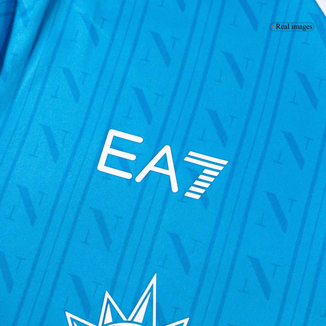 DE BRUYNE #11 Naples Domicile Maillot 2025/26 Bleu