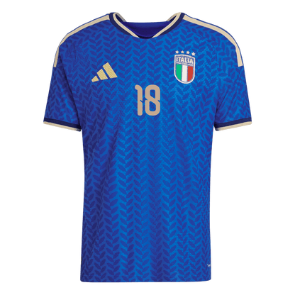 DARMIAN #13 Italie Domicile Maillot Coupe du Monde 2026 Bleu Joueur