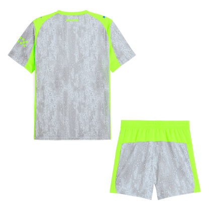 Manchester City Third Maillot Kit 2025/26 Gris