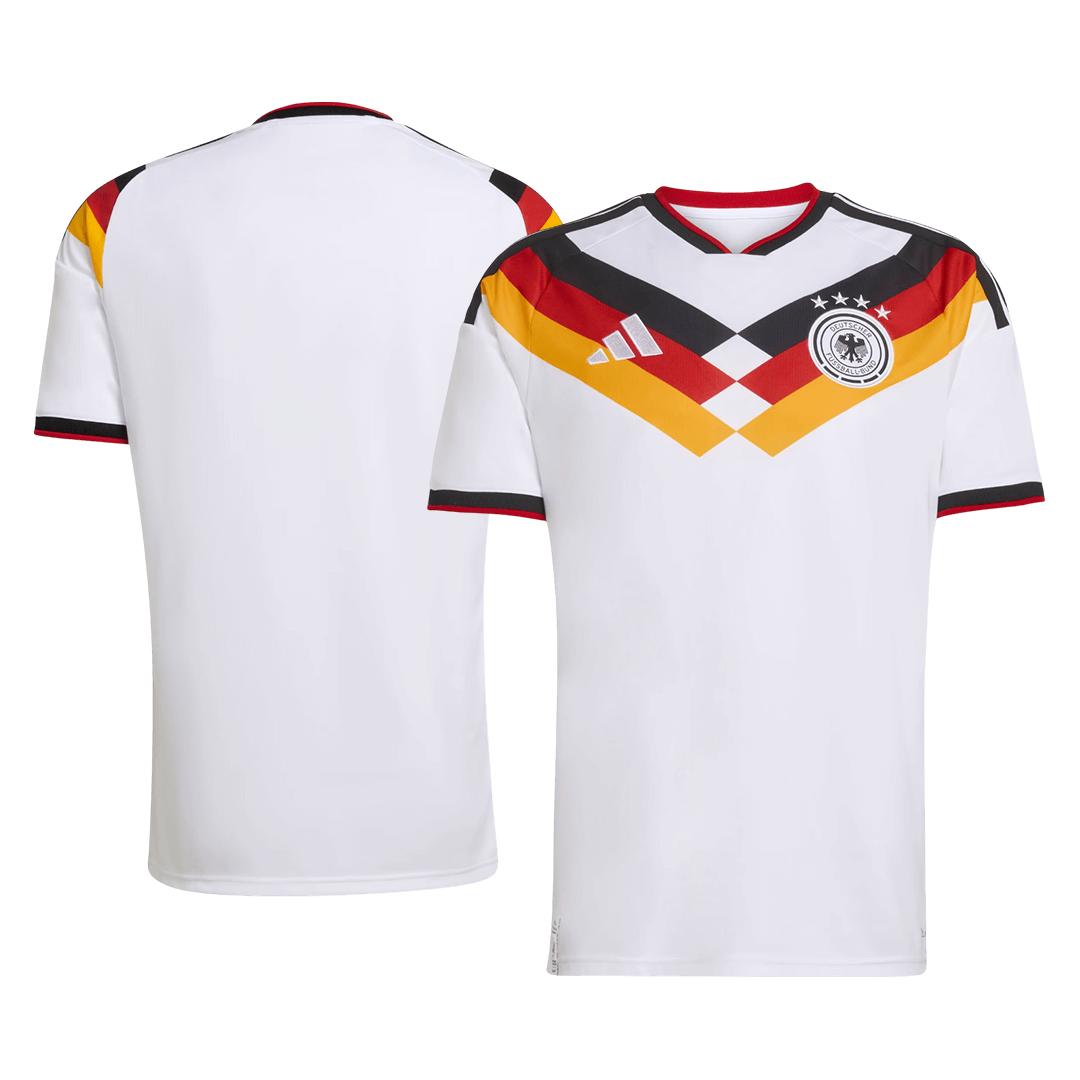 Duitsland Thuisshirt Wereldbeker 2026 Wit Grote Maat