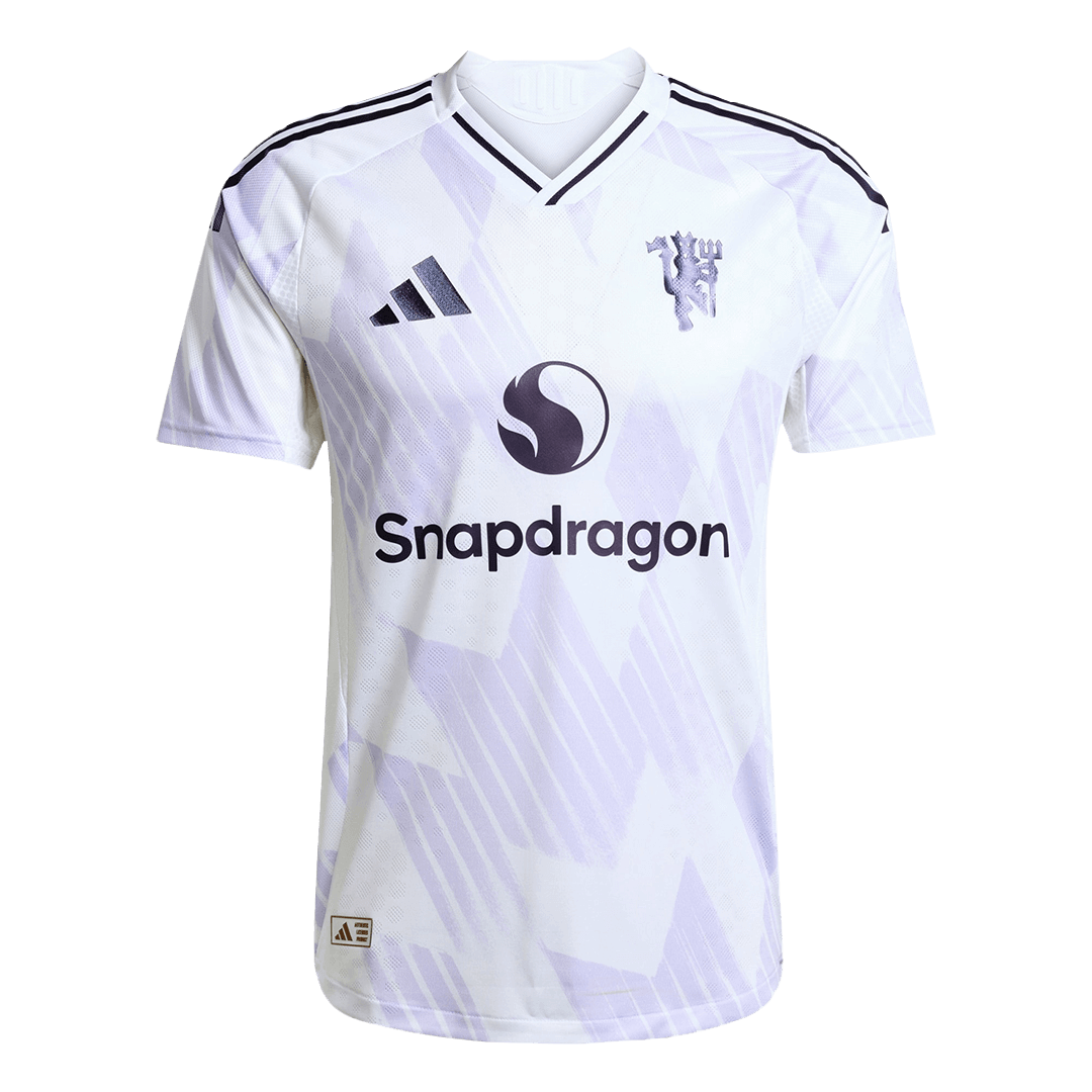 Manchester United Extérieur Maillot 2025/26 Authentique