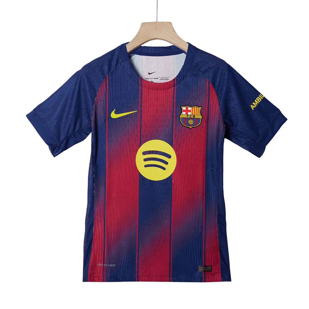 F.DE JONG #21 Barcelone Domicile Maillot 2025/26 Authentique