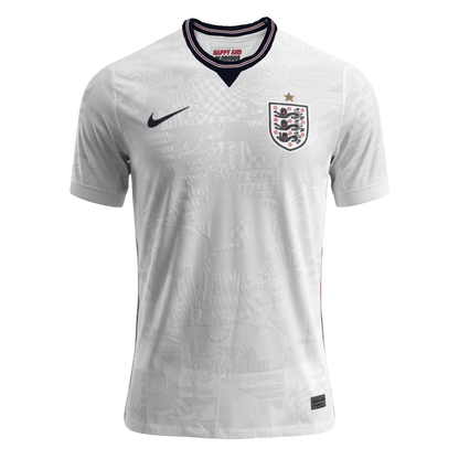 Engeland Thuisshirt Wereldkampioenschap 2026 Wit Speler Grote Maat