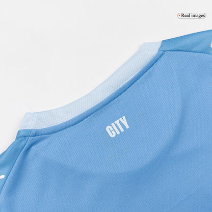 DOKU #11 Manchester City Domicile Maillot 2026/27 Bleu - UCL