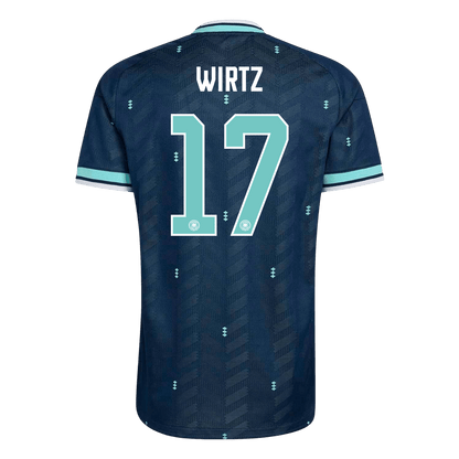 WIRTZ #17 Duitsland Uitshirt - Wereldkampioenschap 2026 Marineblauw Speler