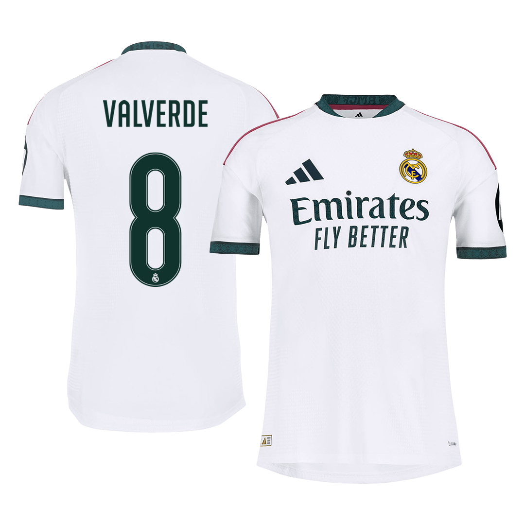 VALVERDE #8 Real Madrid Domicile Maillot 2026/27 Blanc Joueur