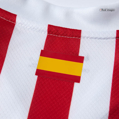 Atlético Thuisshirt Kit 2025/26 Kinderen Rood&Wit