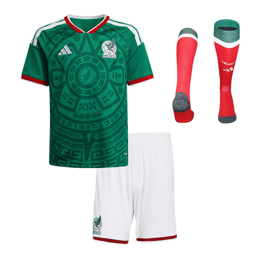Mexique Domicile Maillot Kit 2025/26 Enfant Vert