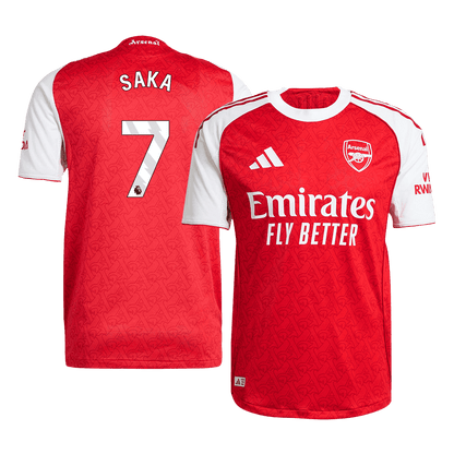 SAKA #7 Arsenal Domicile Maillot 2025/26 Authentique