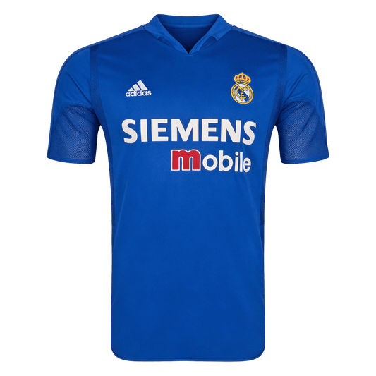Retro Real Madrid Uitshirt 2004/05 Blauw