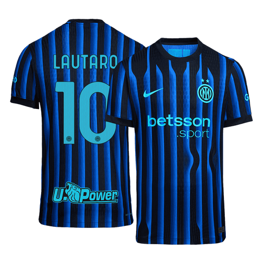 LAUTARO #10 Inter Milan Domicile Maillot 2025/26 Authentique