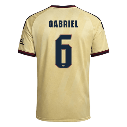 GABRIEL #6 Arsenal Third Maillot 2026/27 Jaune - UCL