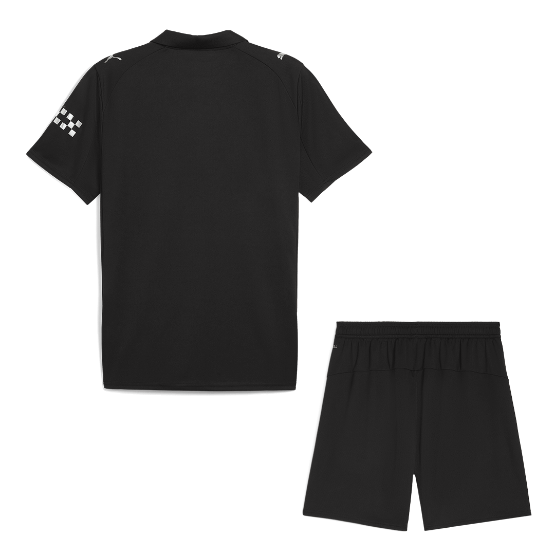 Manchester City Uit Thuisshirt 2025/26 Zwart
