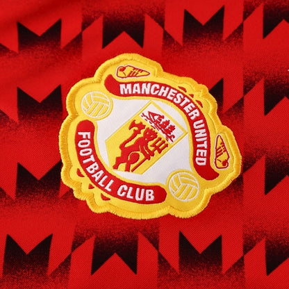 Manchester United Voetbaljack 2025/26 Rood & Zwart