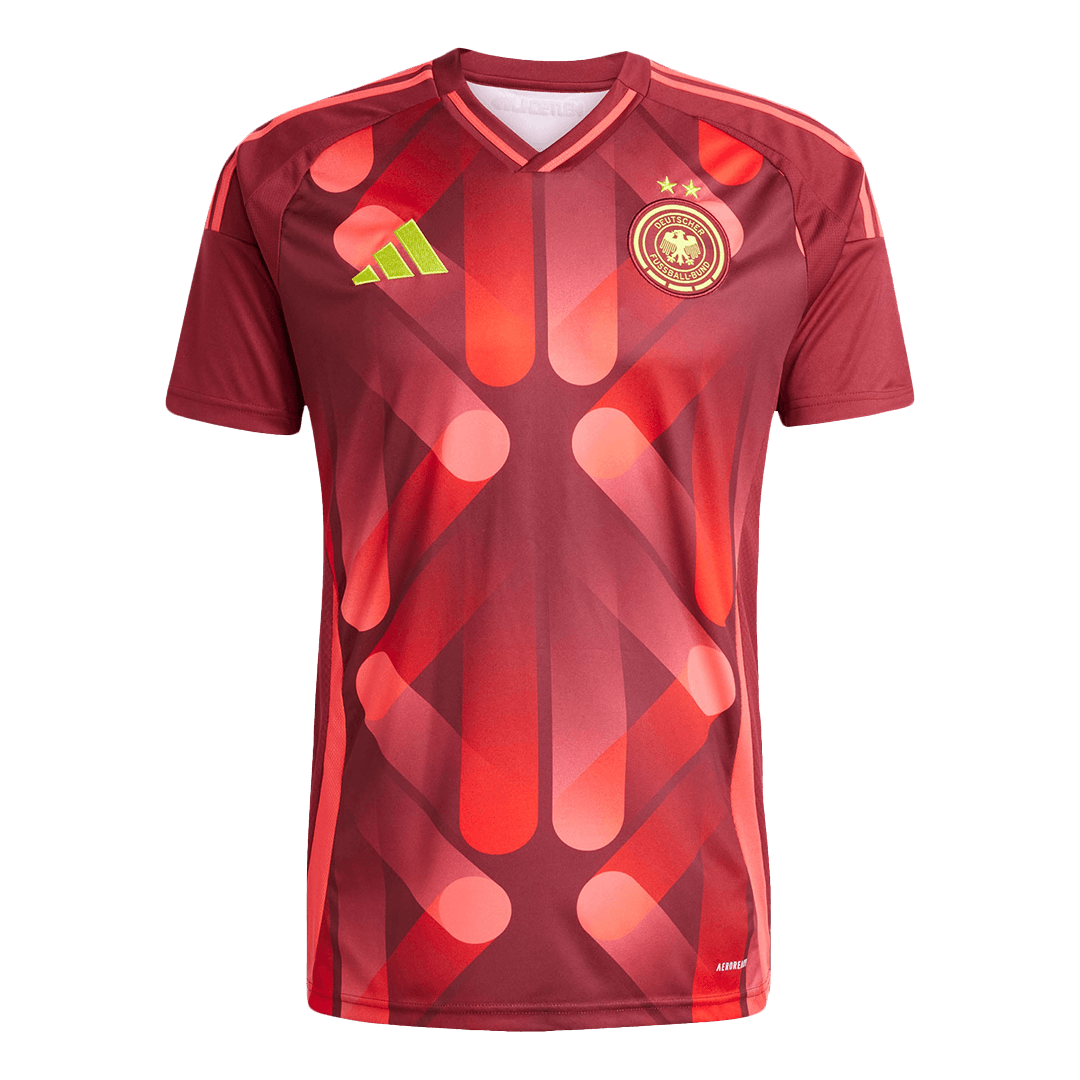 Voetbalshirt Duitsland Uitshirt 2025 - EK Vrouwen Grote Maten