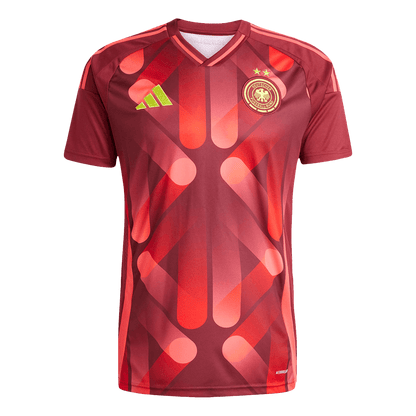 Voetbalshirt Duitsland Uitshirt 2025 - EK Vrouwen Grote Maten