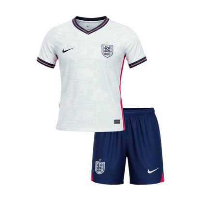 Angleterre Domicile Maillot Kit Coupe du Monde 2026 Junior Blanc