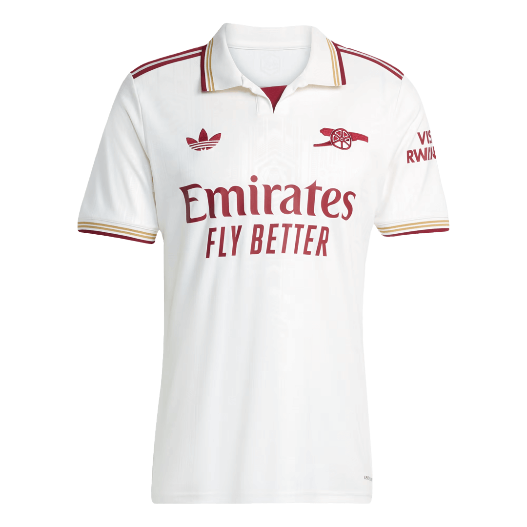 Arsenal Third Maillot Kit 2025/26 Blanc