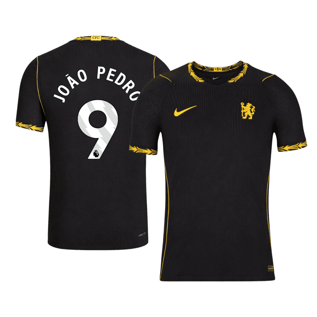JOÃO PEDRO #9 Chelsea Extérieur Maillot 2026/27 Balck Joueur