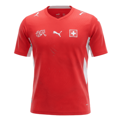 Suisse Domicile Maillot - Coupe du Monde 2026 Rouge