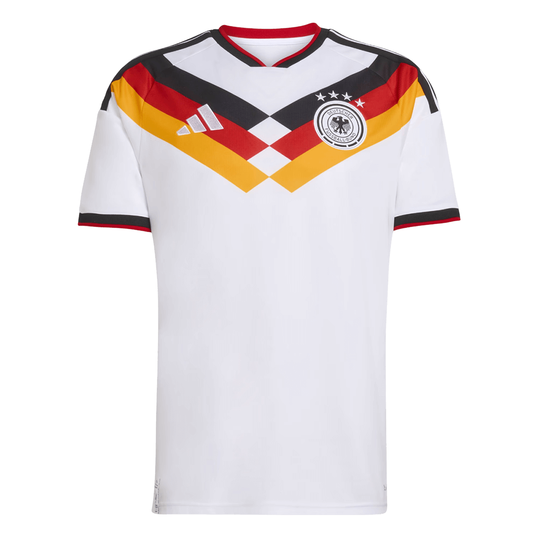 Duitsland Thuisshirt Wereldbeker 2026 Wit Grote Maat