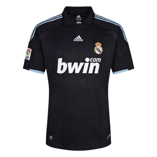 Retro Real Madrid Uitshirt 2009/10 Zwart
