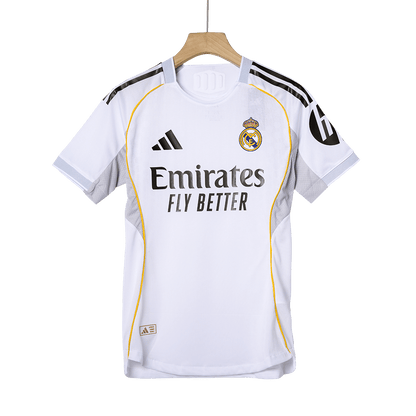 TCHOUAMENI #14 Real Madrid Thuisshirt 2025/26 Wit Authentiek