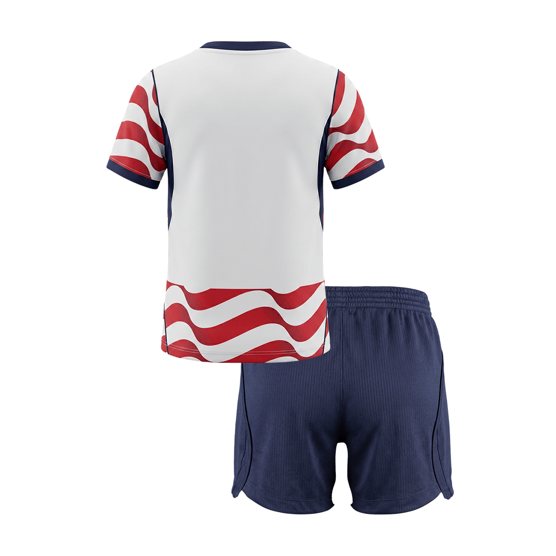 Verenigde Staten Thuisshirt Kit - Wereldbeker 2026 Rood&Wit
