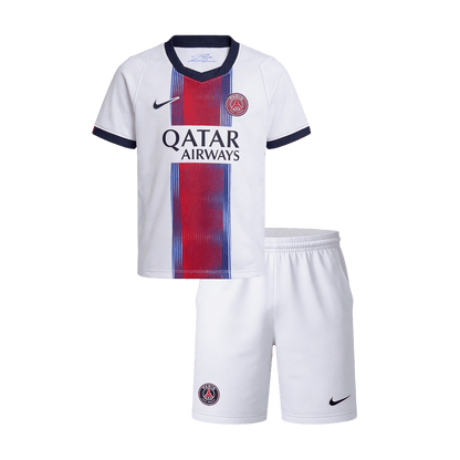Les Paris Extérieur Maillot Kit 2026/27 Junior Blanc