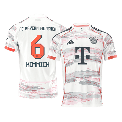 KIMMICH #6 Munich Extérieur Maillot 2025/26 Blanc