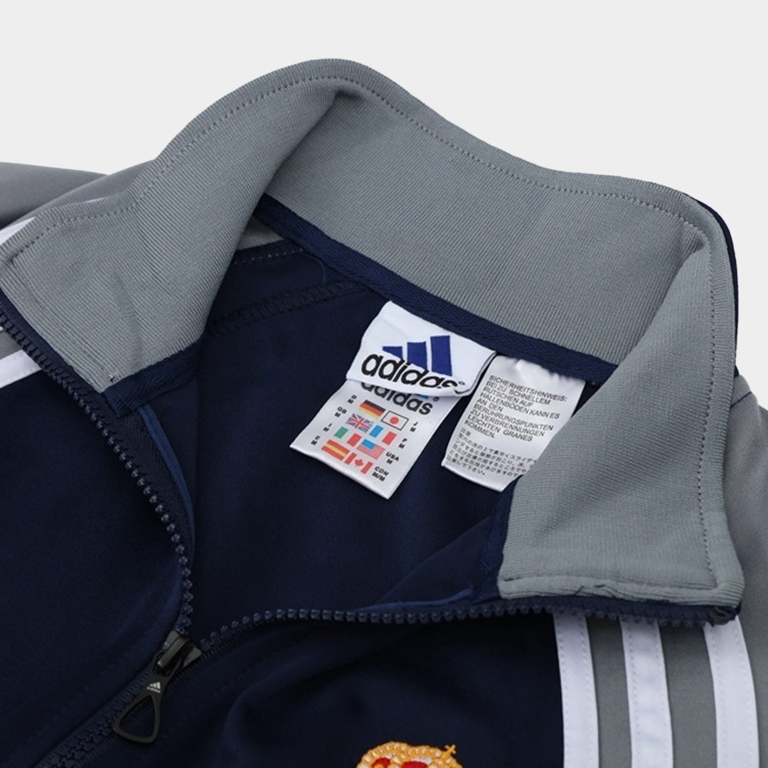 Real Madrid Voetbaljack Kit 2025/26 Marineblauw