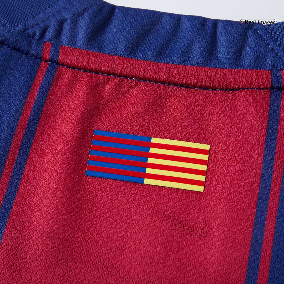ROONY #28 Barcelona Thuisshirt 2025/26 Rood en Blauw - Super