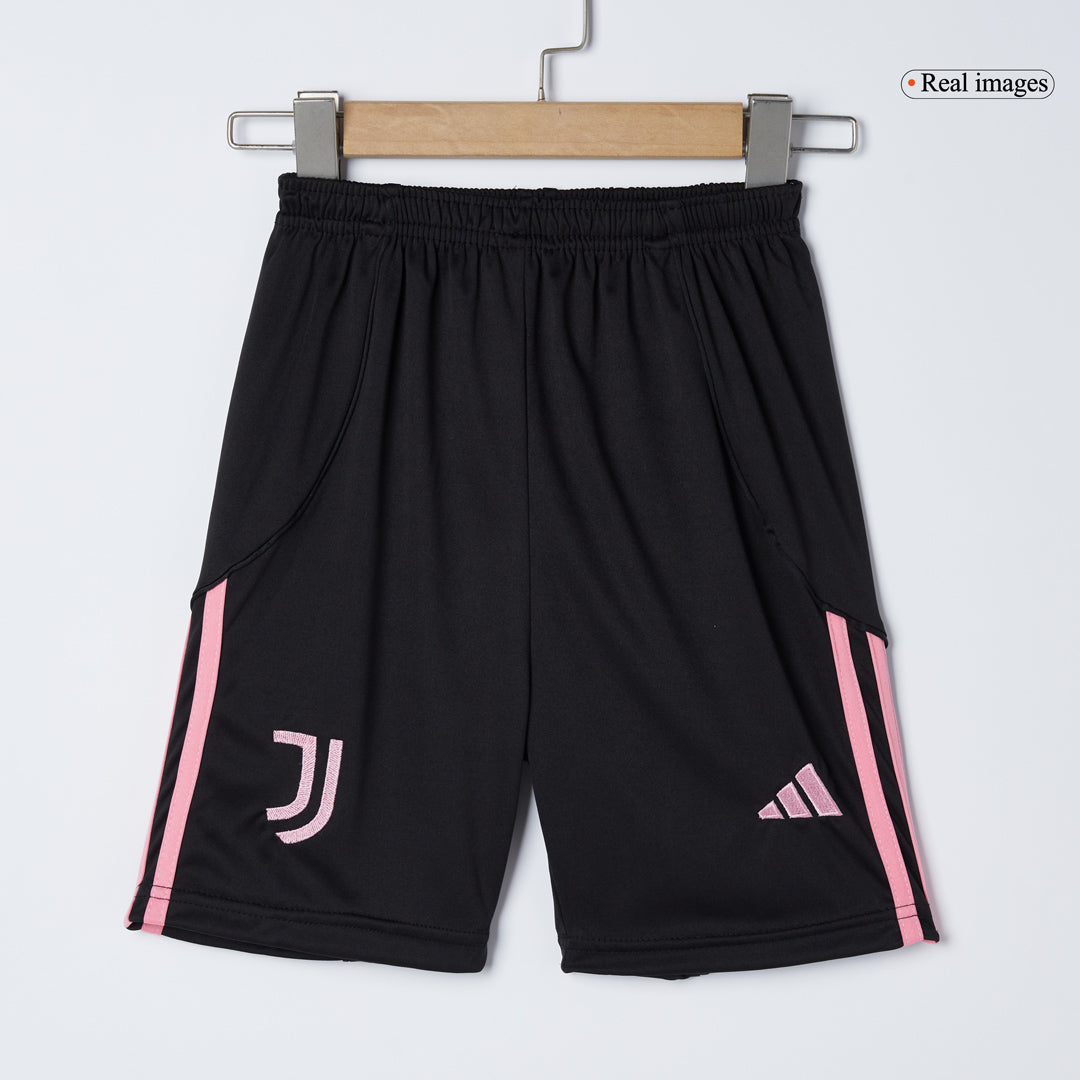 Juventus Thuis Tenue Kit 2025/26 Kind Zwart&Wit