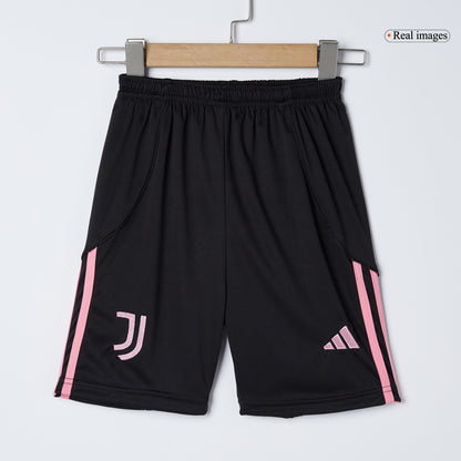 Juventus Thuis Tenue Kit 2025/26 Kind Zwart&Wit