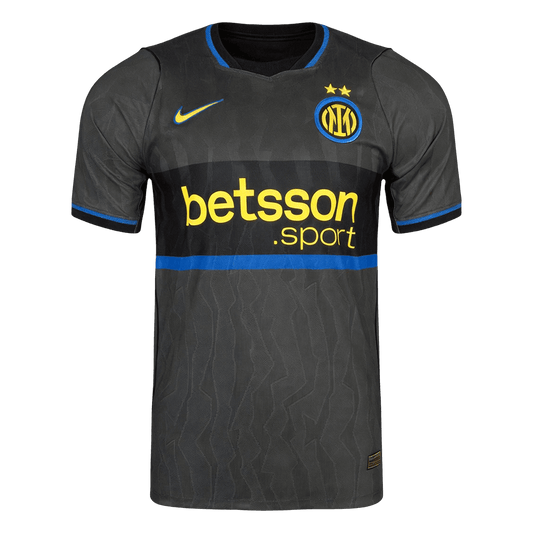 Inter Milan Third Maillot 2026/27 Noir Joueur