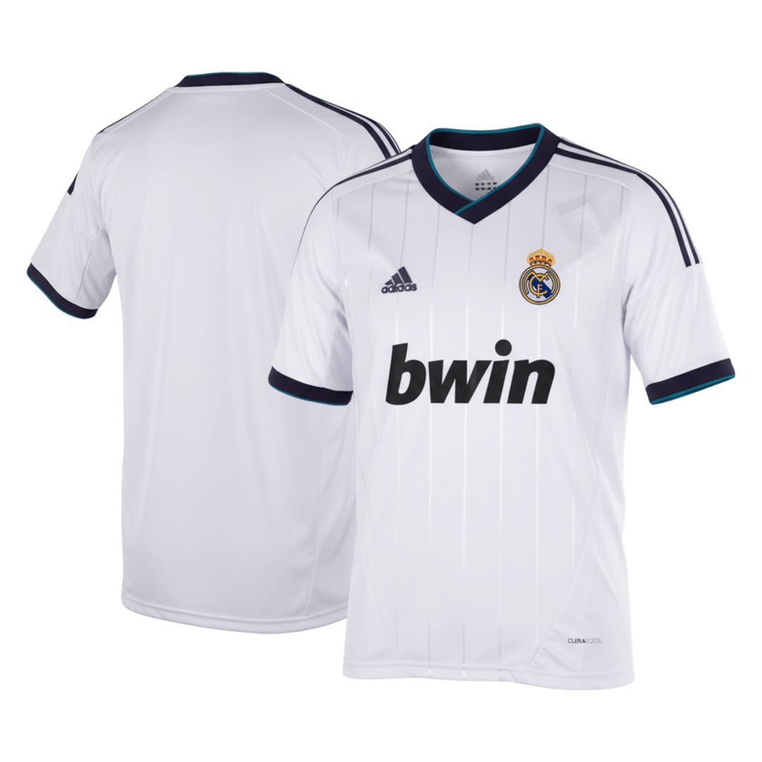 Retro Real Madrid Domicile Maillot 2012/13 Blanc