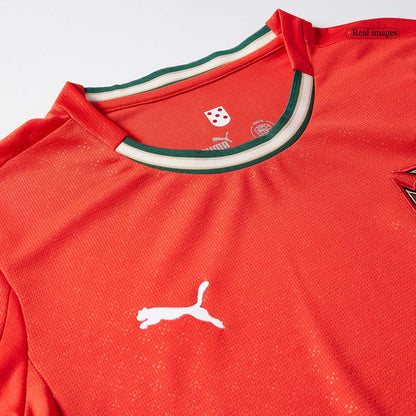 RONALDO #7 Portugal Thuisshirt Lange Mouwen 2025